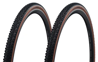 Produktbild von 2x Schwalbe X-One Allround 33-622 schwarz / bronze RaceGuard Faltreifen 28x1.30