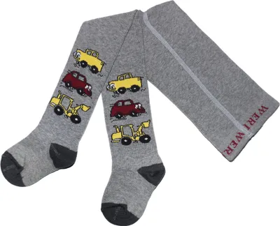 Produktbild von Kinderstrumpfhosen für Jungen aus Baumwolle Technik Grau Größe 98-104