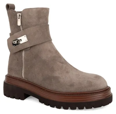 Zdjęcie produktu dla Botki damskie La Conte Paris, model LAC6030-25211BEI, kolor: beżowy, rozmiar: 39