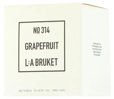 Obrázok produktu pre L:A BRUKET Home Fragrance 314 Vonná sviečka Grapefruit (50 g)