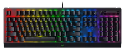 Produktbild von Razer BlackWidow V4 X Gaming-Tastatur mit Razer Chroma RGB (gelbe mechanische Sc