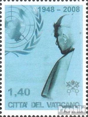 Produktbild von Briefmarken Vatikanstadt 2008 Mi 1613 (kompl.Ausg.) gestempelt UNO
