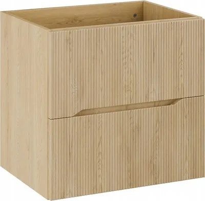 Image de Meuble sous-vasque 60.6cm Isaline avec 2 tiroirs, Chêne clair