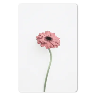 Produktbild von MuchoWow® Mauspad Mousepad Blumen - Rosa - Natur - Weiß - Pflanze 18x27 cm - Mousepads - Maus Mat - Pad - Mausunterlage