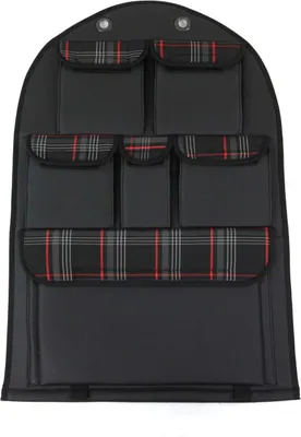 Produktbild von Autositz Organizer Rucksitztasche Organizer mit Tasche für VW T5 2003-2015 Rot