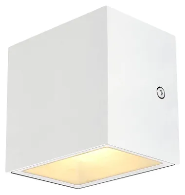 Obrázok produktu pre SLV 1002033 SITRA CUBE WL LED vonkajšie nástenné svietidlo biele IP44 3000K 10W