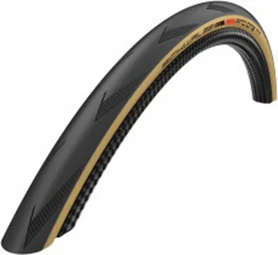 Image de 2 pneus Schwalbe Pro One TT Tubeless Easy, 28-622, modèle Classic-Skin, pliables, 700x28C