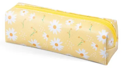 Zdjęcie produktu dla Piórnik saszetka mini Cube Print Stokrotki