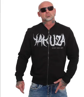 Produktbild von Yakuza Herren Tweak Classic Sweatjacke, Schwarz Rflx, M