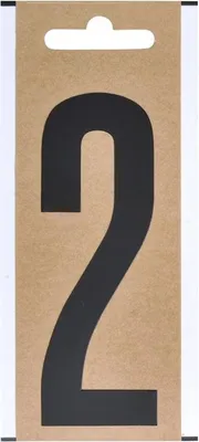 Immagine prodotto di Etichetta "2" 10cm