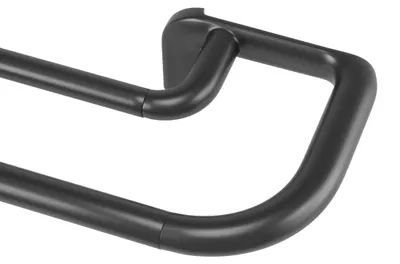Produktbild von Umbra Twilight Doppel Gardinenstange, Ausziehbar, 168-367cm, D19mm, Schwarz