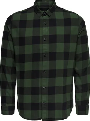 Produktbild von Freizeit Flanellhemd Kariert Holzfäller Karo Shirt ONSGUDMUND |