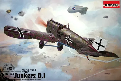 Obrázek produktu pro Junkers D.1 Early - Roden 433 1:48