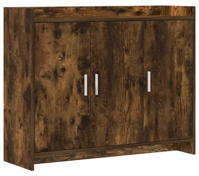 Imagen del producto de Aparador Roble Ahumado 98,5 x 33 x 80 cm Madera de ingeniería