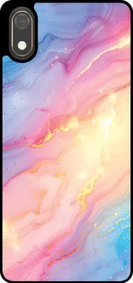 Obrázok produktu pre Smartphonica Phone Case Fit for Huawei Y5 (2019) with Rainbow Glitter Marble Print - TPU Backcover Case Rainbow Glitter Marble Design