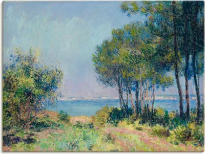 Produktbild von ARTland Leinwandbild Die Küste bei Varengeville. 1882 Größe: 40x30 cm