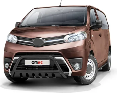 Produktbild von Frontbügel Frontschutzbügel für Toyota Proace 2016-2022 Edelstahl ABE Schwarz