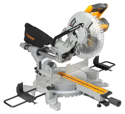 Kappsäge 255 mm, 2000 W, Laser, 5000 U/min, 40T TCT