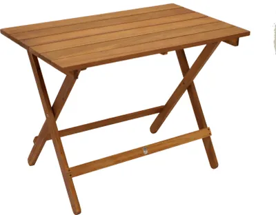 Produktbild von DEGAMO Gartentisch Klapptisch Beistelltisch Campingtisch Holztisch DANA 52x90cm, Akazie geölt