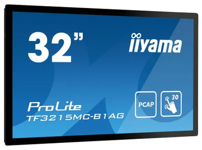 Obrázok produktu pre iiyama ProLite TF3215MC-B1AG, 81,3 cm (32"), 1920 x 1080 px, Full HD, LED, 8 ms, Čierna