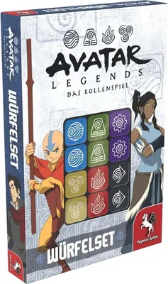Immagine prodotto di Avatar Legends - Il Gioco di Ruolo: Set di dadi