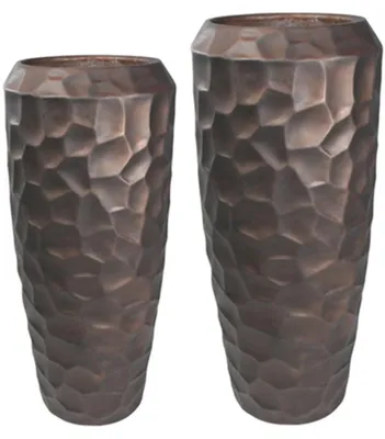 Obrázek produktu pro Ter Steege Obal Cascara - Vase Bronze (Set 2 ks), průměr 55 cm