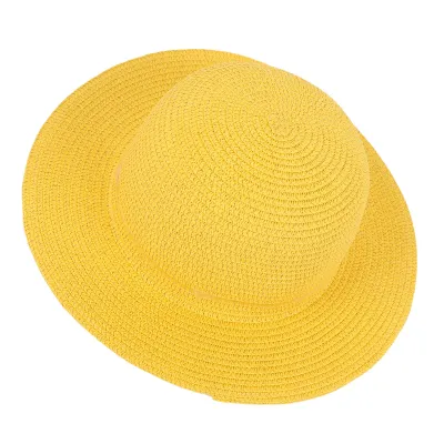 Obrázok produktu pre Slamený klobúk, slamený slnečný klobúk, tkaný slnečný klobúk, široký okraj slameného klobúka, slamený klobúk pre Cosplay, plážový slnečný klobúk