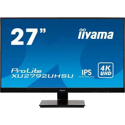 Produktbild von iiyama ProLite XU2792UHSU 27" 16:9 4k IPS Display schwarz