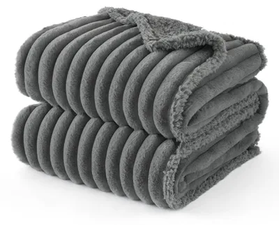 Produktbild von Hundedecke wasserdicht 127 x 152 cm waschbar für große Hunde Schutzdecke Grau