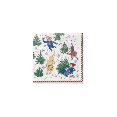 Produktbild von Hutschenreuther Servietten 33x33/20 Weihnachtsspiele 02433-727496-05214