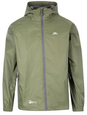 Produktbild von Trespass - "Qikpac" Jacke, wasserfest für Herren/Damen Uni TP433 (S) (Moosgrün)