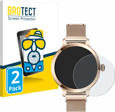 Produktbild von 2x BROTECT Schutzfolie für Bekomiya Smartwatch 1.1" Displayschutz Displayschutzfolie Folie Matt Entspiegelungsfolie