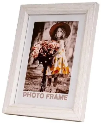 Image de Cadre photo en bois Bevel 50x70 1 beige