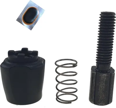 Produktbild von Shimano Fahrrad Schaltung Schaltzug Einstellschraube 3TLG Schwarz inkl. Schlauchflicken