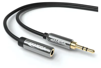 Produktbild von 5m AUX Kabel Verlängerung 3,5mm Klinke-Stecker Stereo | für Handy MP3 iPhone PC