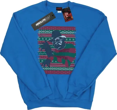 Produktbild von A Nightmare On Elm Street - Sweatshirt für Herren BI42946 (3XL) (Königsblau)