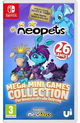 Zdjęcie produktu dla Gry Nintendo Switch Neopets – mega kolekcja minigier, edycja „Day 1” Rozmiar uniwersalny