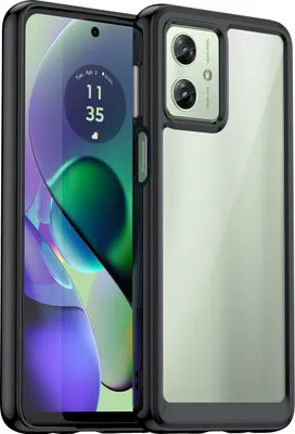 Immagine prodotto di Custodia per cellulare Motorola Moto G54 in TPU, accessorio protettivo, colore nero