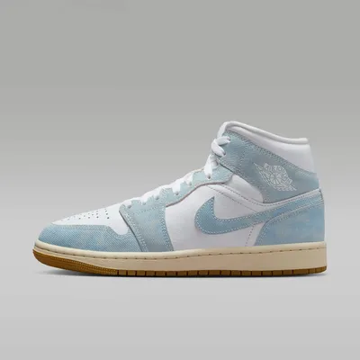 Produktbild von Nike Jordan 1 Mid "Denim" Blau, Größe: 42.5