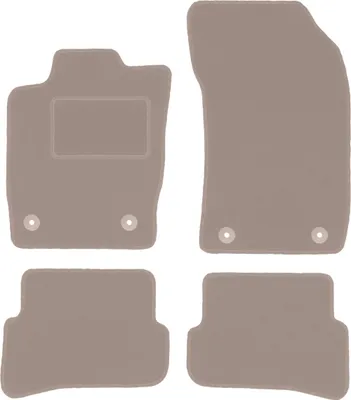 Produktbild von Velours-Autoteppiche für: Audi A1 8X Hatchback (2010-) Beige