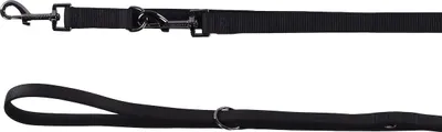Produktbild von Flamingo Trainingsleine Abbi schwarz, Maße: 200 cm / 25 mm