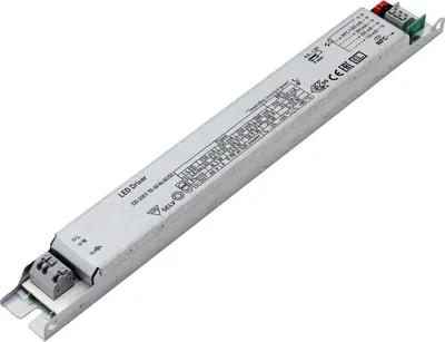 Immagine prodotto di Alimentatore LED CC per QUICK-FIXdc 5-25W 150-500mA 25-54V non dimmerabile uscite lineari pre-programmate NFC 150/250/350/500mA