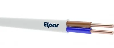 Produktbild von YDYP-Kabel 2×1,5, weiß, 450/750 V – 100,0 m – E314BE-YY005