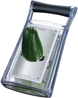 Produktbild von Westmark Technicus Turmreibe,   extra grob + Gurkenhobel