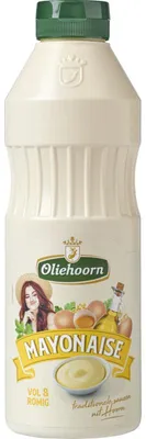 Produktbild von Oliehoorn Mayonnaise 750 ml – Cremige klassische Mayonnaise für Salate & Sandwiches