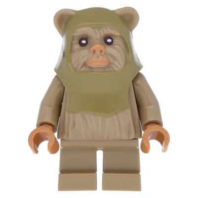 Imagen del producto de LEGO Minifigura Ewok Guerrero – Star Wars (sw0508) – nueva