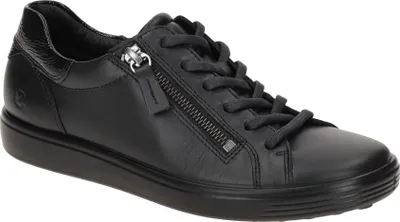 Produktbild von Ecco SOFT 7 Damenschuhe - sportliche Schnür- Halbschuhe schwarz NEU