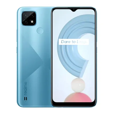 Produktbild von realme C C21, 16,5 cm (6.5"), 4 GB, 64 GB, 13 MP, Android 10, Blau