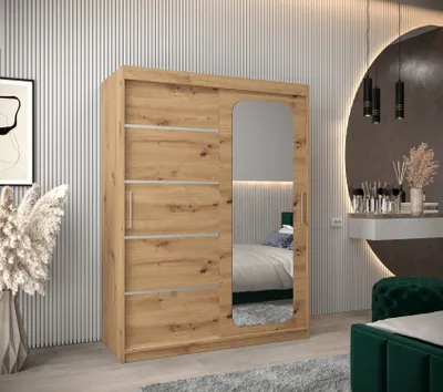 Obrázok produktu pre Zrkadlová skriňa DONICELA 3 - 150 cm, artisan