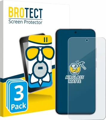 Produktbild von 3x BROTECT Entspiegelungs Schutzglas für Xiaomi Redmi Note 15 Pro Schutzfolie Panzer Folie Glas Display Schutz matt